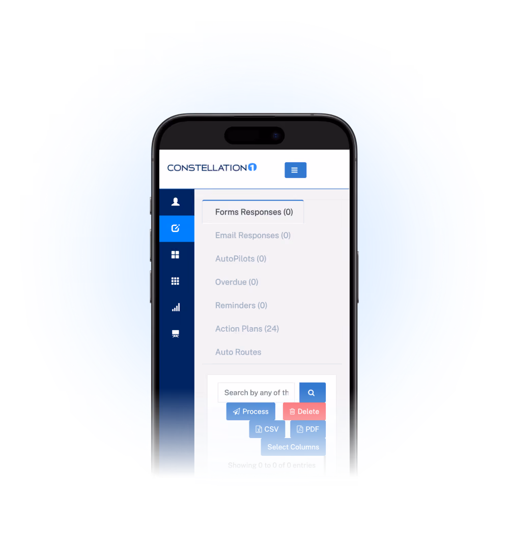 Relocation platform activity view on mobile