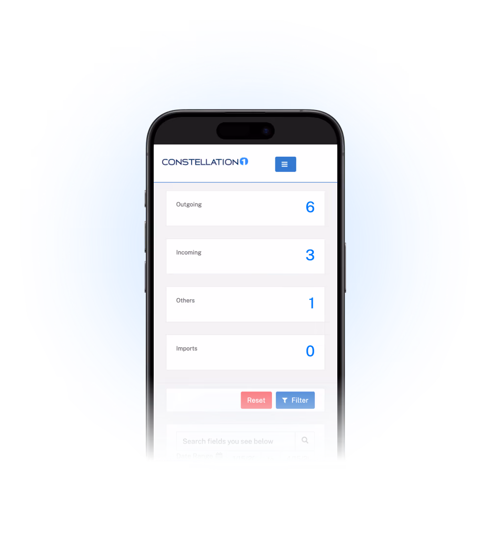 Relocation platform clients view on mobile